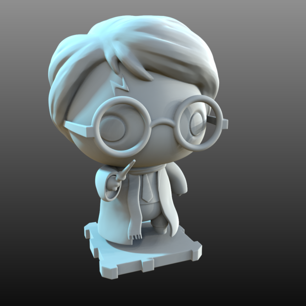 Chibi harry potter character