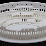Colosseum - Miniature 3d print replica of the world-famous iconic colosseum