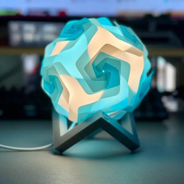 Multicolor Table Lamp